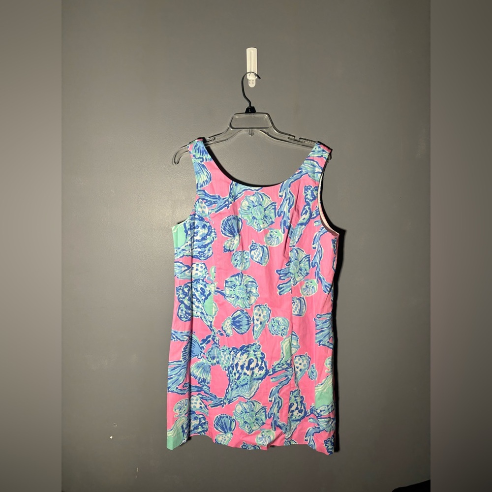 Lilly Pulitzer Cathy Shift Dress in Barefoot Princess Size 14 - Picture 3 of 7